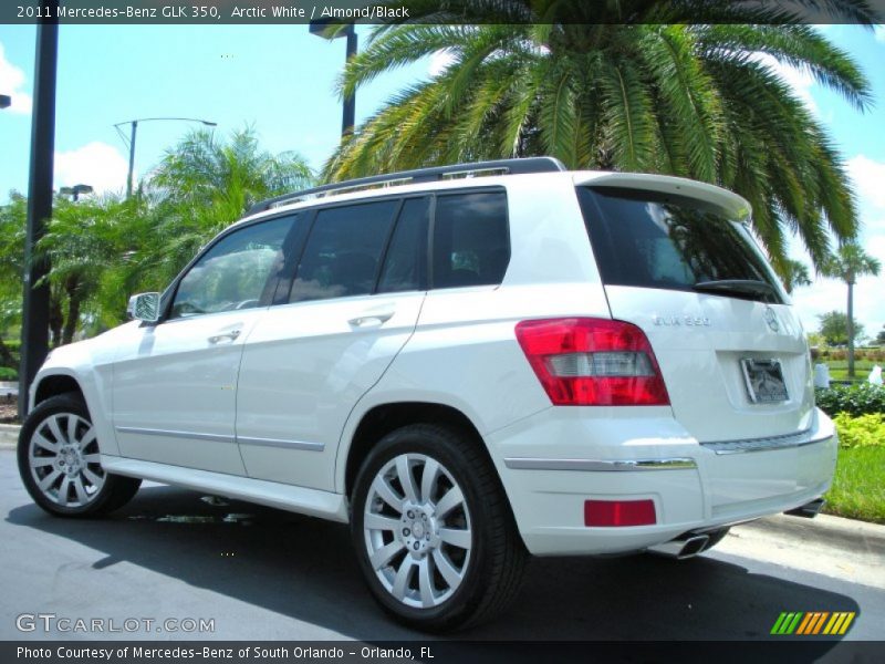 Arctic White / Almond/Black 2011 Mercedes-Benz GLK 350