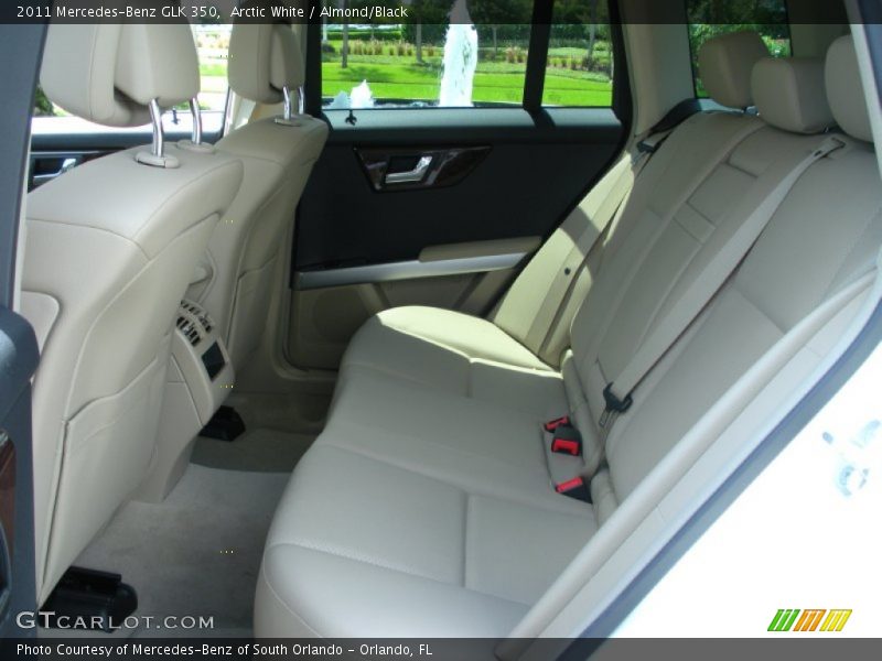 Arctic White / Almond/Black 2011 Mercedes-Benz GLK 350