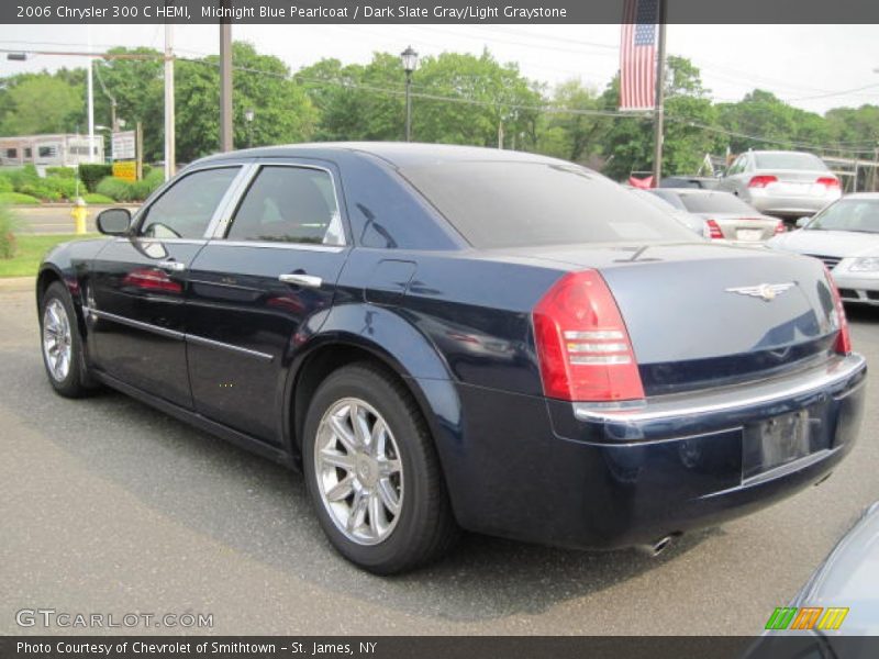 Midnight Blue Pearlcoat / Dark Slate Gray/Light Graystone 2006 Chrysler 300 C HEMI