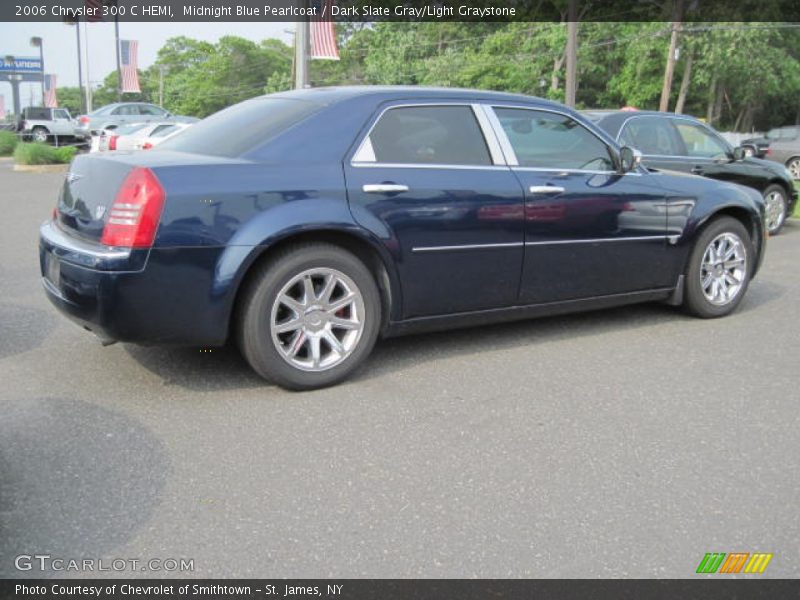 Midnight Blue Pearlcoat / Dark Slate Gray/Light Graystone 2006 Chrysler 300 C HEMI