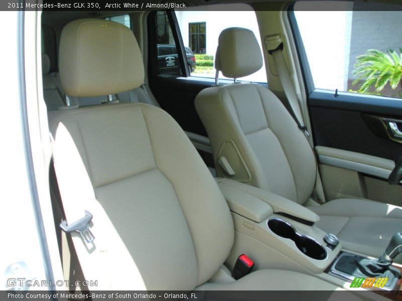 Arctic White / Almond/Black 2011 Mercedes-Benz GLK 350