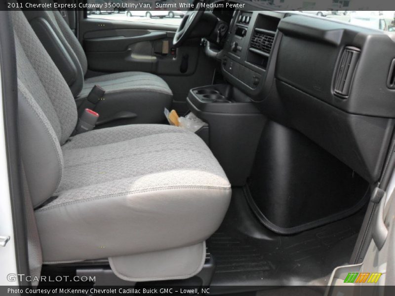 Summit White / Medium Pewter 2011 Chevrolet Express Cutaway 3500 Utility Van
