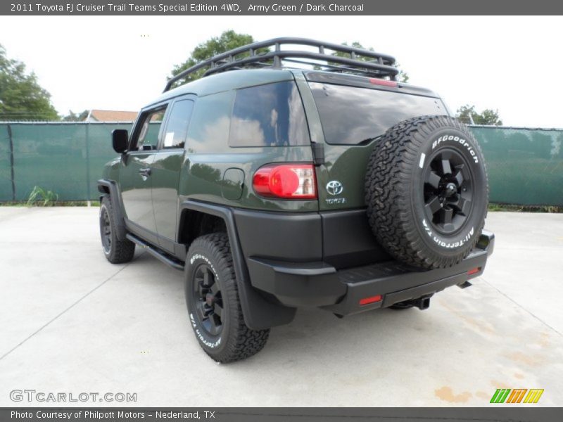 Army Green / Dark Charcoal 2011 Toyota FJ Cruiser Trail Teams Special Edition 4WD