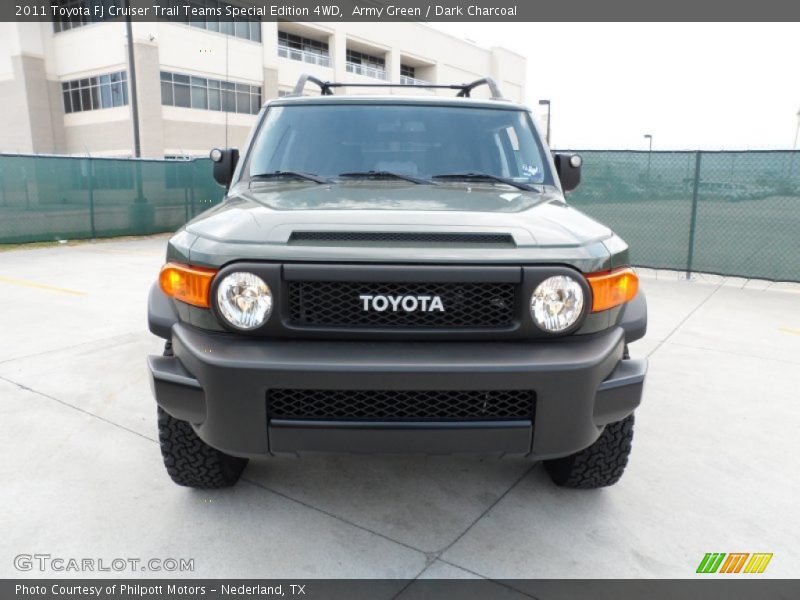 Army Green / Dark Charcoal 2011 Toyota FJ Cruiser Trail Teams Special Edition 4WD