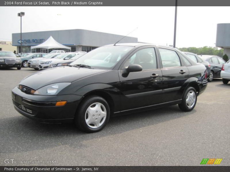 Pitch Black / Medium Graphite 2004 Ford Focus LX Sedan