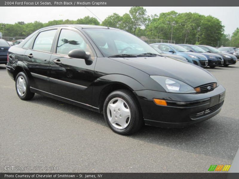 Pitch Black / Medium Graphite 2004 Ford Focus LX Sedan