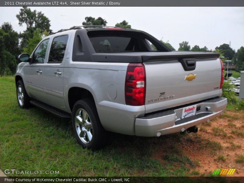 Sheer Silver Metallic / Ebony 2011 Chevrolet Avalanche LTZ 4x4