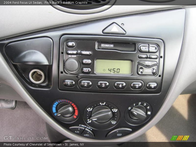 Controls of 2004 Focus LX Sedan