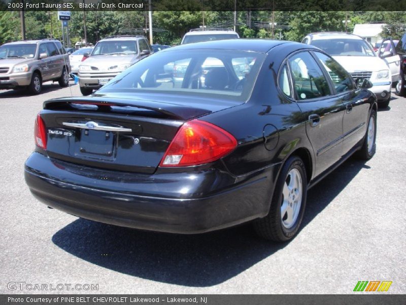 Black / Dark Charcoal 2003 Ford Taurus SES