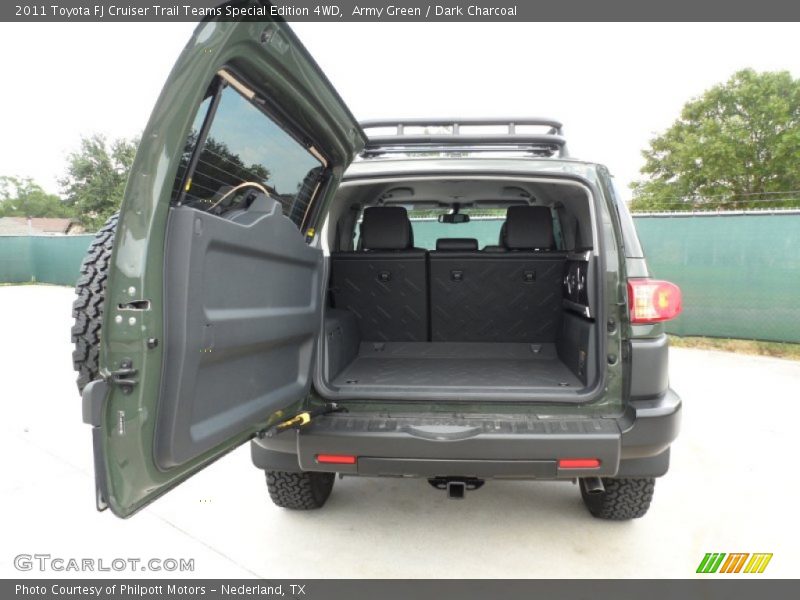 Army Green / Dark Charcoal 2011 Toyota FJ Cruiser Trail Teams Special Edition 4WD