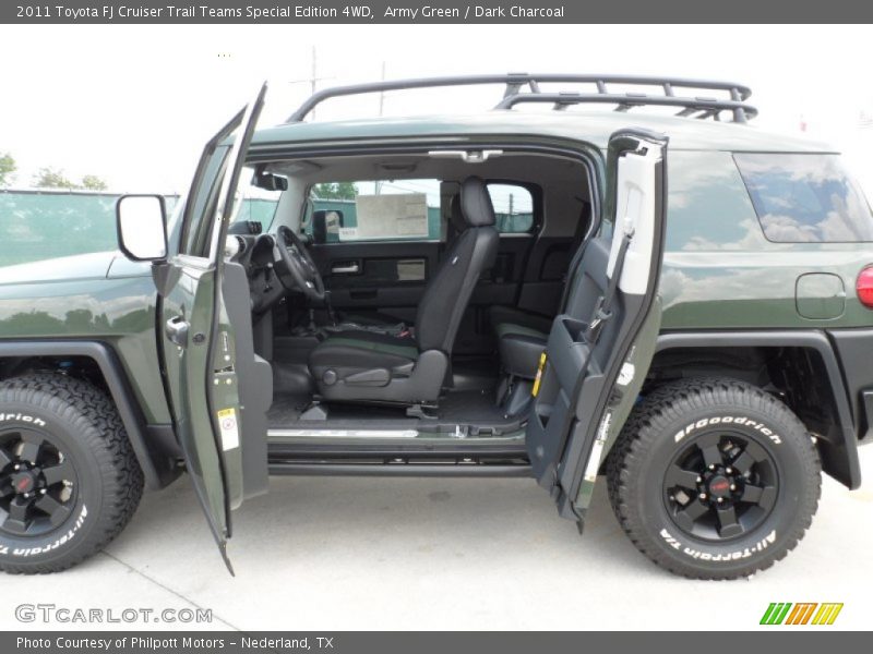 Army Green / Dark Charcoal 2011 Toyota FJ Cruiser Trail Teams Special Edition 4WD