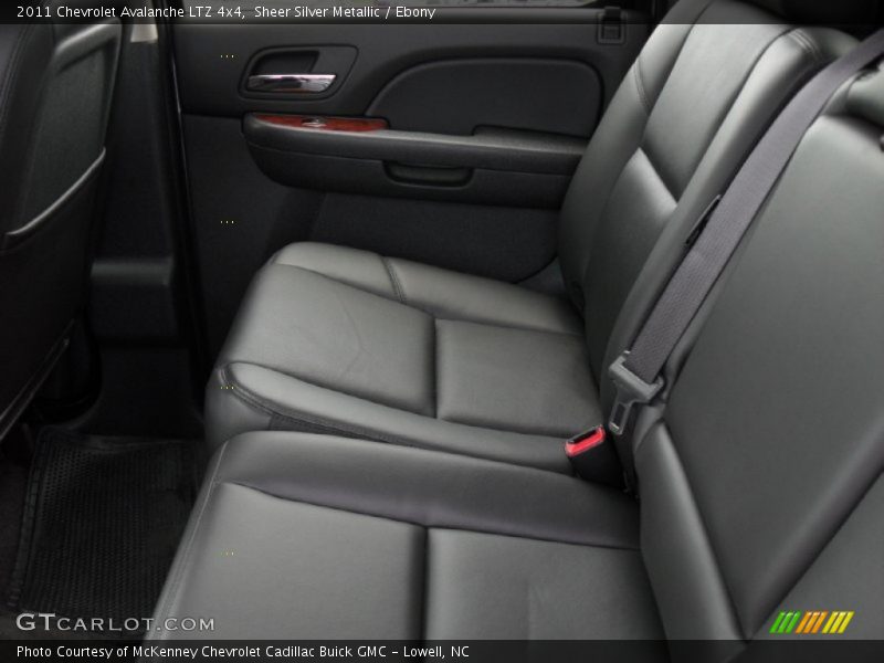 Sheer Silver Metallic / Ebony 2011 Chevrolet Avalanche LTZ 4x4