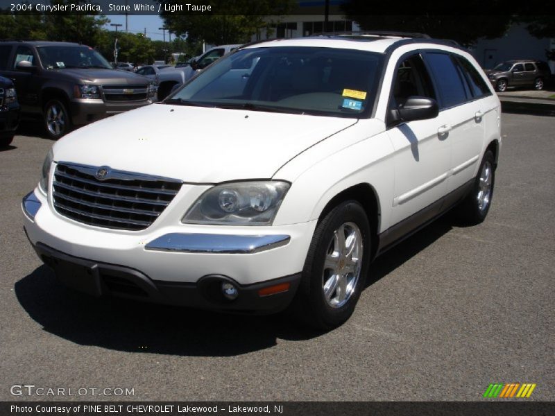 Stone White / Light Taupe 2004 Chrysler Pacifica