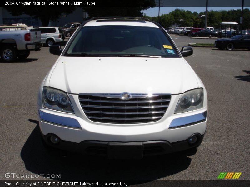 Stone White / Light Taupe 2004 Chrysler Pacifica
