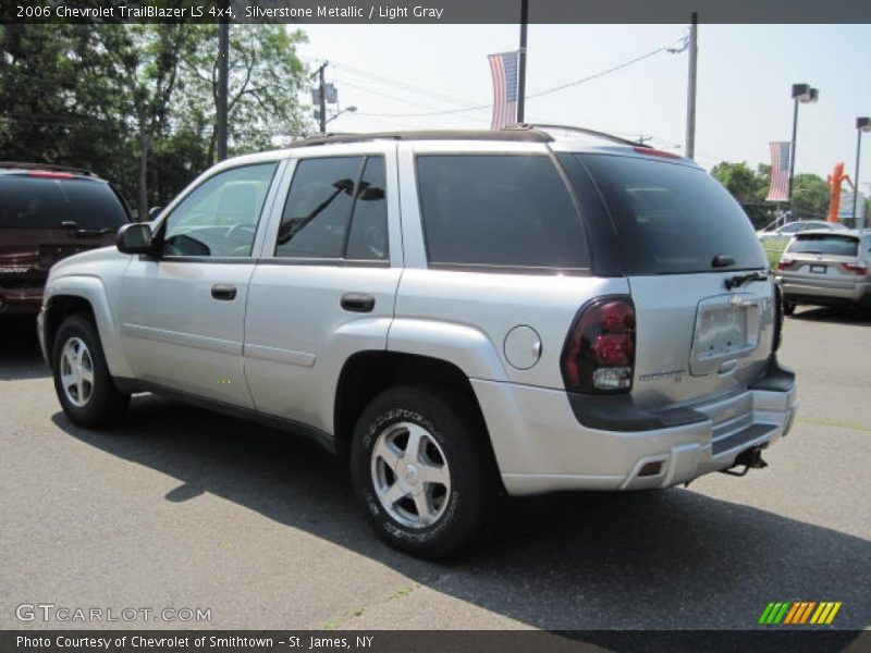 Silverstone Metallic / Light Gray 2006 Chevrolet TrailBlazer LS 4x4