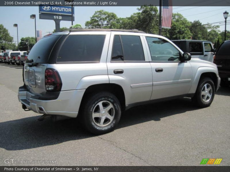 Silverstone Metallic / Light Gray 2006 Chevrolet TrailBlazer LS 4x4