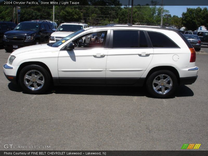 Stone White / Light Taupe 2004 Chrysler Pacifica
