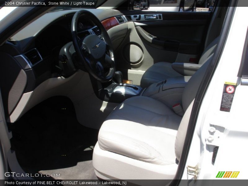 Stone White / Light Taupe 2004 Chrysler Pacifica