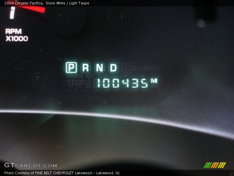 Stone White / Light Taupe 2004 Chrysler Pacifica
