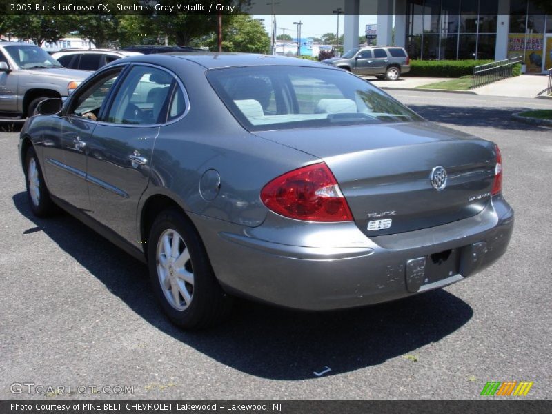 Steelmist Gray Metallic / Gray 2005 Buick LaCrosse CX