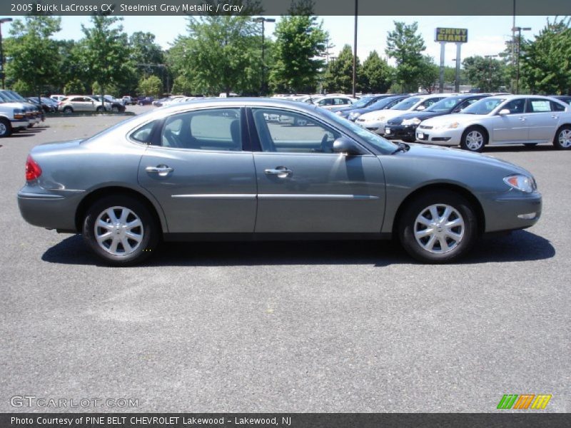 Steelmist Gray Metallic / Gray 2005 Buick LaCrosse CX