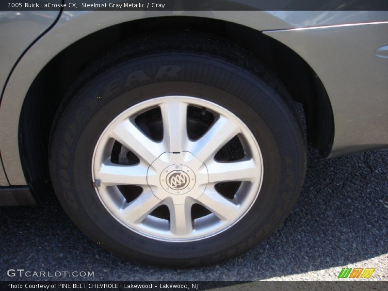 Steelmist Gray Metallic / Gray 2005 Buick LaCrosse CX