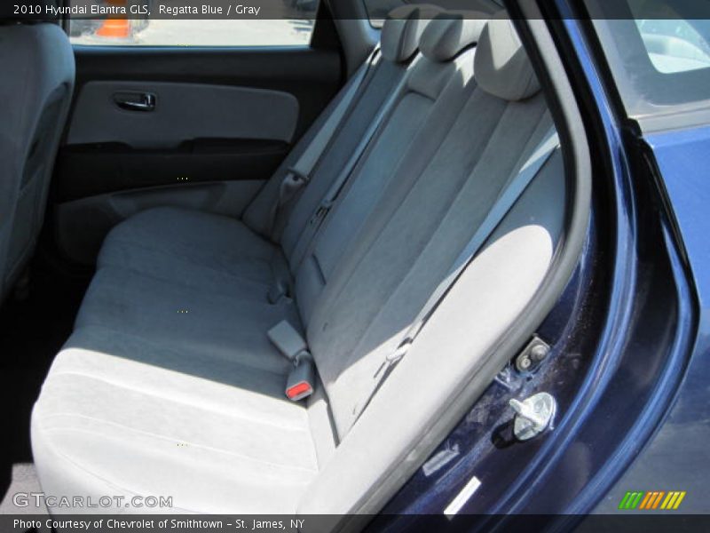 Regatta Blue / Gray 2010 Hyundai Elantra GLS