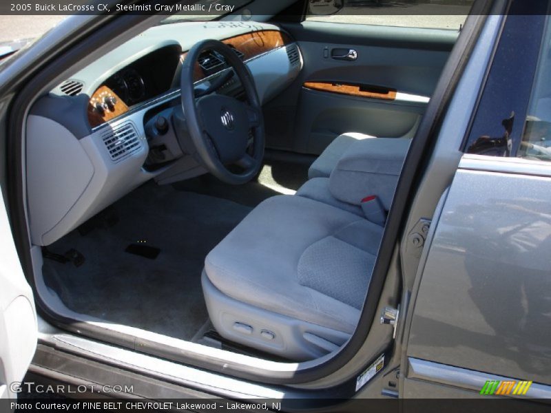 Steelmist Gray Metallic / Gray 2005 Buick LaCrosse CX