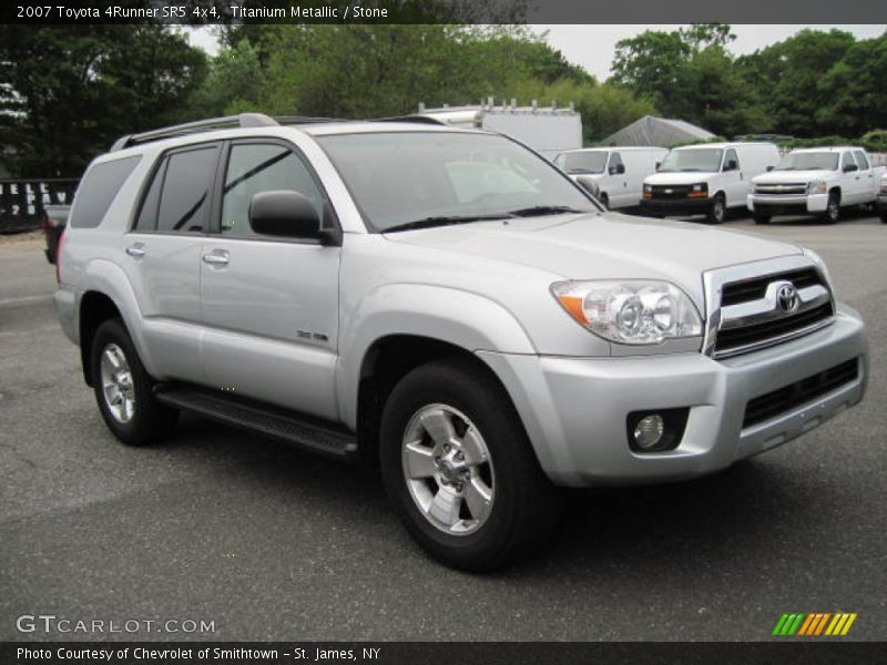 Titanium Metallic / Stone 2007 Toyota 4Runner SR5 4x4