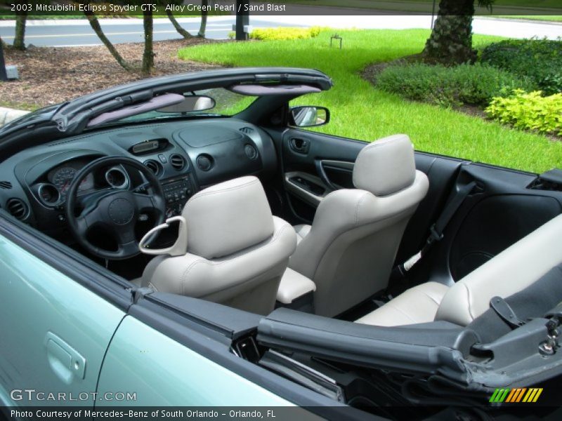  2003 Eclipse Spyder GTS Sand Blast Interior