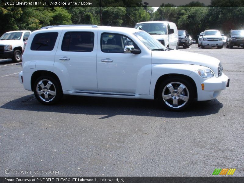 Arctic Ice White / Ebony 2011 Chevrolet HHR LT