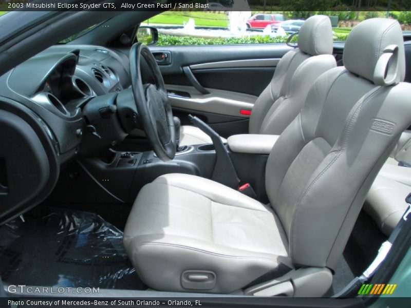  2003 Eclipse Spyder GTS Sand Blast Interior