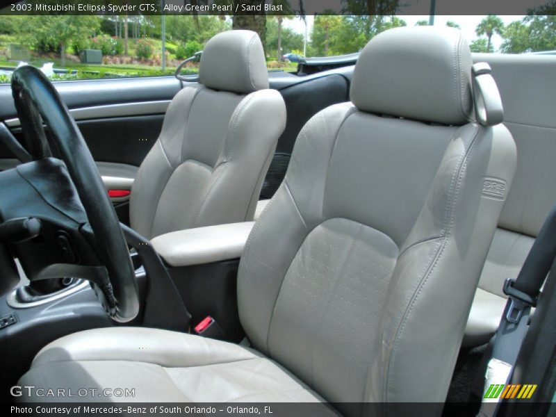  2003 Eclipse Spyder GTS Sand Blast Interior