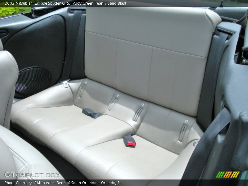  2003 Eclipse Spyder GTS Sand Blast Interior