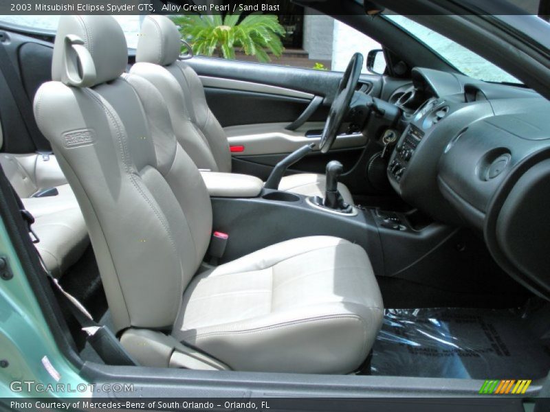  2003 Eclipse Spyder GTS Sand Blast Interior