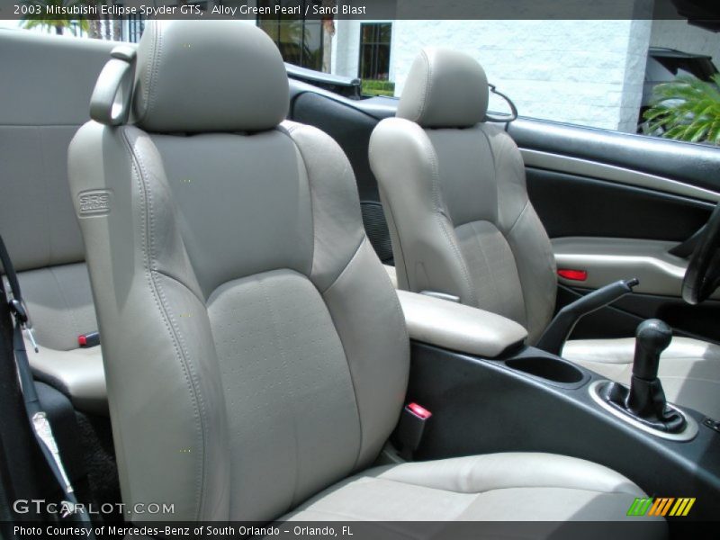  2003 Eclipse Spyder GTS Sand Blast Interior