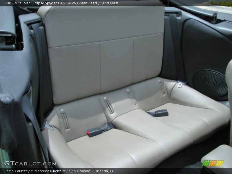  2003 Eclipse Spyder GTS Sand Blast Interior