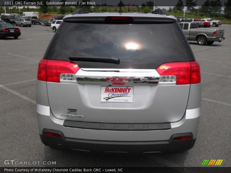 Quicksilver Metallic / Jet Black 2011 GMC Terrain SLE