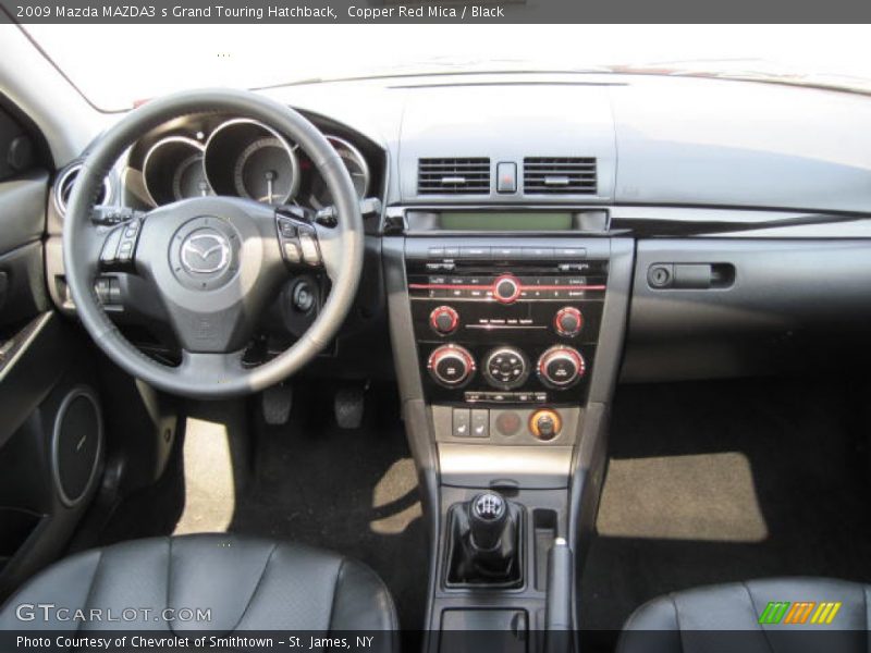 Dashboard of 2009 MAZDA3 s Grand Touring Hatchback