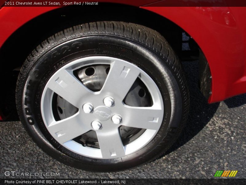 Sport Red / Neutral 2011 Chevrolet Aveo LT Sedan