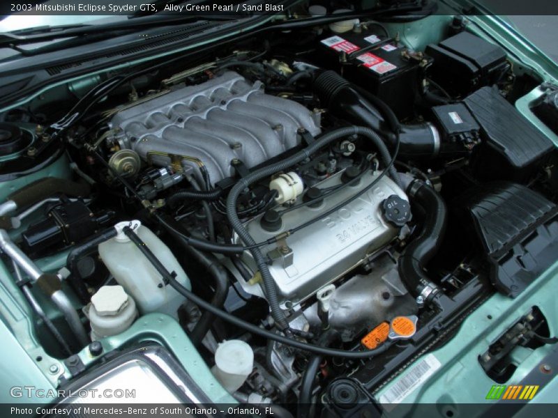  2003 Eclipse Spyder GTS Engine - 3.0 Liter SOHC 24-Valve V6