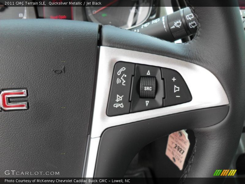 Quicksilver Metallic / Jet Black 2011 GMC Terrain SLE