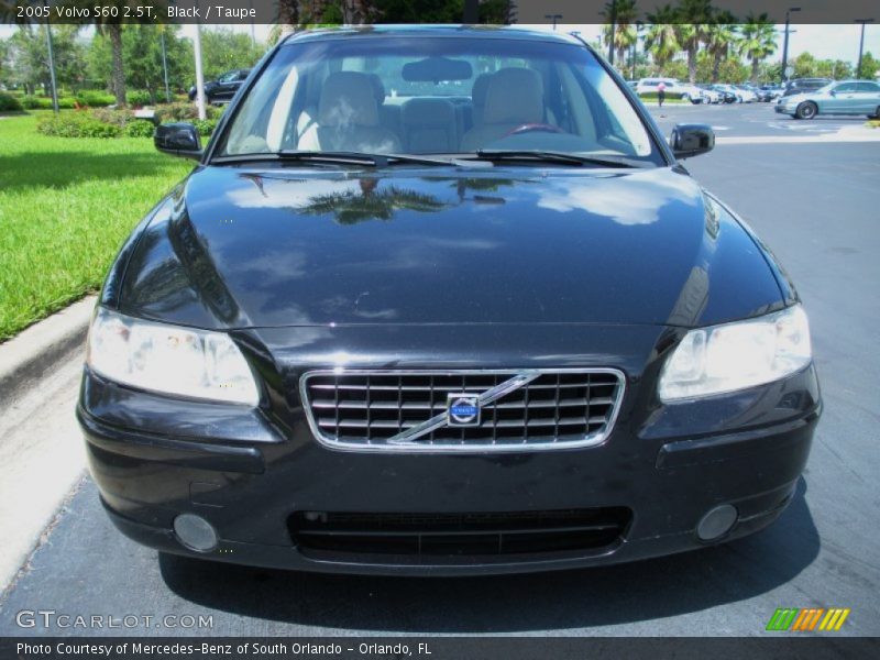 Black / Taupe 2005 Volvo S60 2.5T