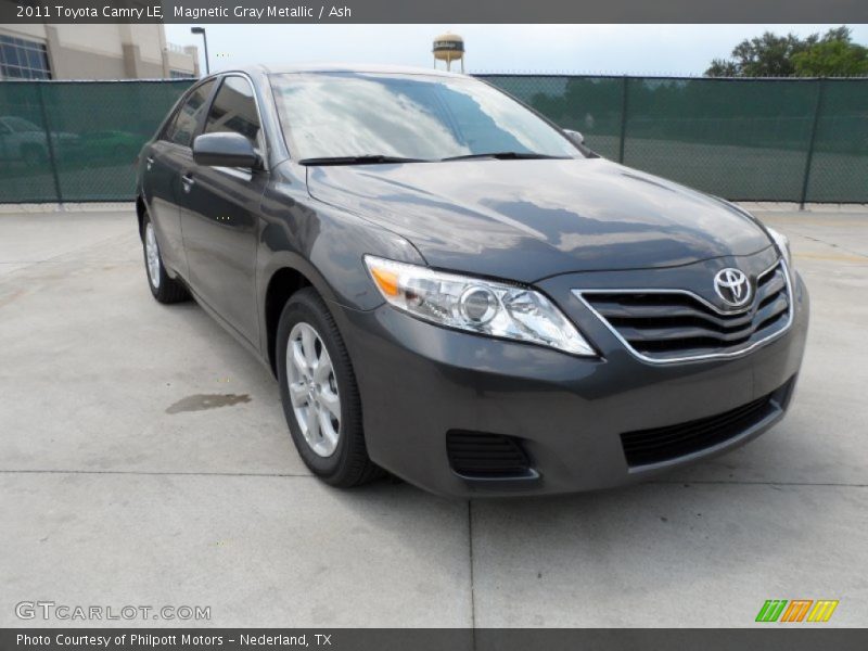 Magnetic Gray Metallic / Ash 2011 Toyota Camry LE