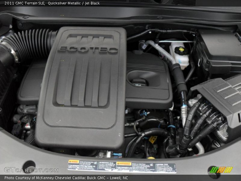 Quicksilver Metallic / Jet Black 2011 GMC Terrain SLE