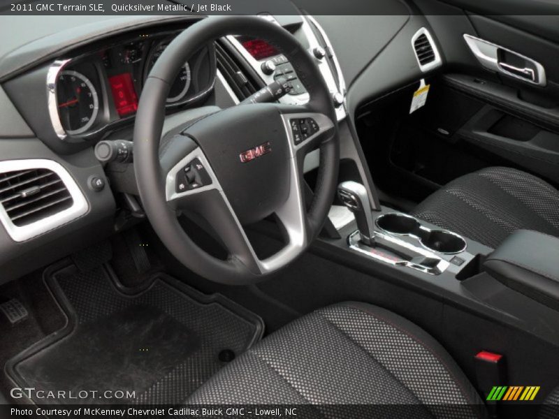 Quicksilver Metallic / Jet Black 2011 GMC Terrain SLE