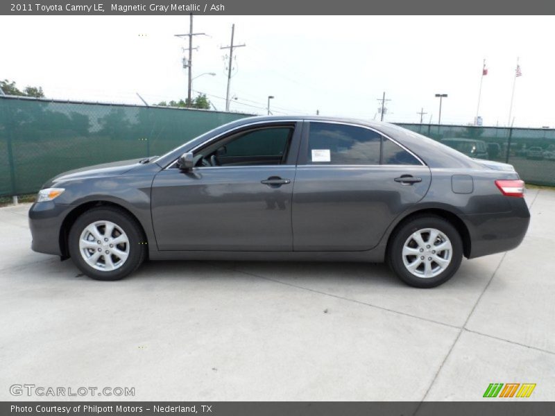 Magnetic Gray Metallic / Ash 2011 Toyota Camry LE