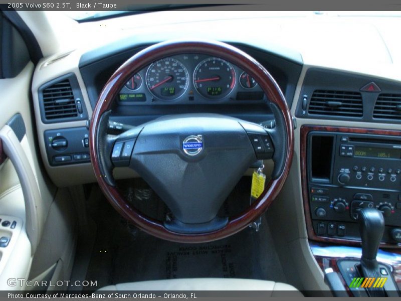 Dashboard of 2005 S60 2.5T