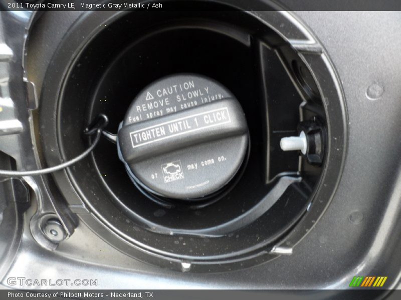Magnetic Gray Metallic / Ash 2011 Toyota Camry LE