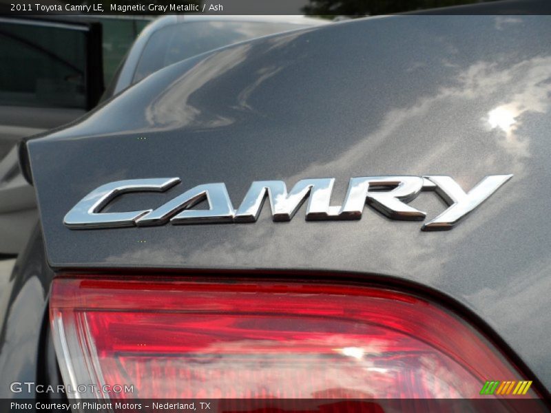 Magnetic Gray Metallic / Ash 2011 Toyota Camry LE